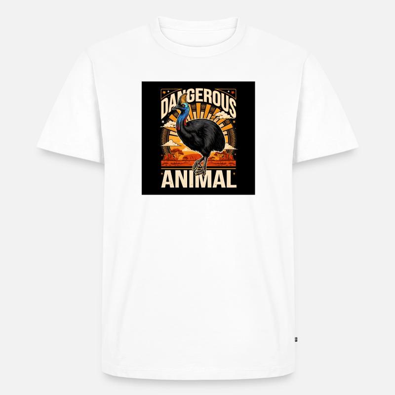 Extremely perilous  - Männer Premium Bio T-Shirt - Weiß