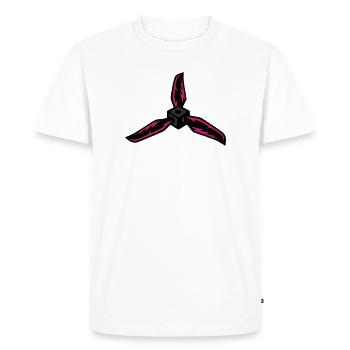 Drones Hélice FPV Course Fabrication de modèles RC - T-shirt Premium bio Homme - blanc - Devant - Nico (187cm)