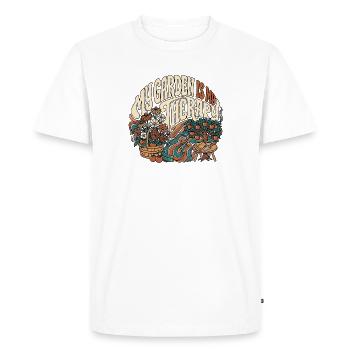 Garden Gardening - Men's Premium Organic T-Shirt - white - Front - Nico (187cm)
