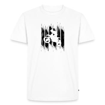 Motards de motocross - T-shirt Premium bio Homme - blanc - Devant - Nico (187cm)