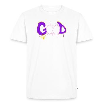 Bon - T-shirt Premium bio Homme - blanc - Devant - Nico (187cm)