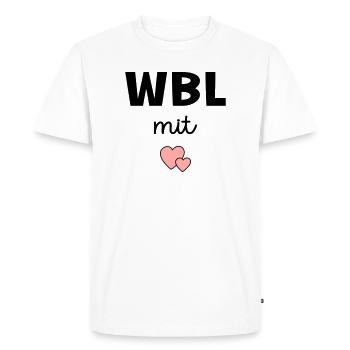 Chef des soins résidentiels, soins cardiaques - T-shirt Premium bio Homme - blanc - Devant - Nico (187cm)