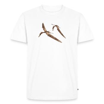 Pterosaur Zhenyuanopterus - Men's Premium Organic T-Shirt - white - Front - Nico (187cm)