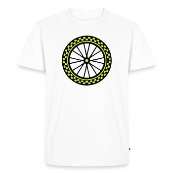 Bicycle Balance Bike Image - T-shirt Premium bio Homme - blanc - Devant - Nico (187cm)