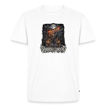 Death Metal Halloween - Men's Premium Organic T-Shirt - white - Front - Nico (187cm)