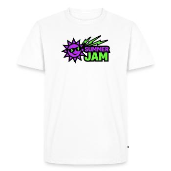 Insigne Summer Jam Sun - T-shirt Premium bio Homme - blanc - Devant - Nico (187cm)