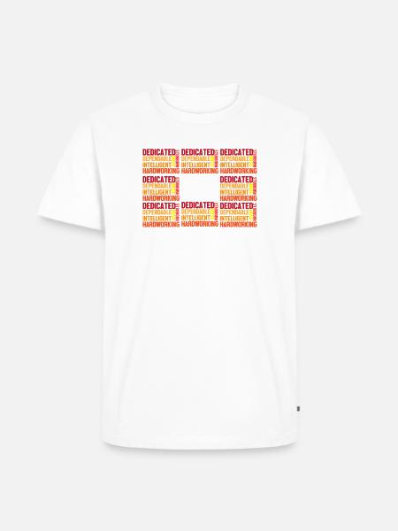 Sternzeichen Stier - Männer Premium Bio T-Shirt - Weiß