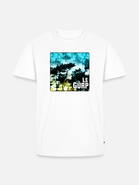 Le Gurp - Frankreich - Männer Premium Bio T-Shirt - Weiß