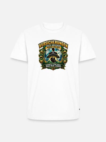 Versicherungsvertreter & Finanzberater | Finanzen - Männer Premium Bio T-Shirt - Weiß