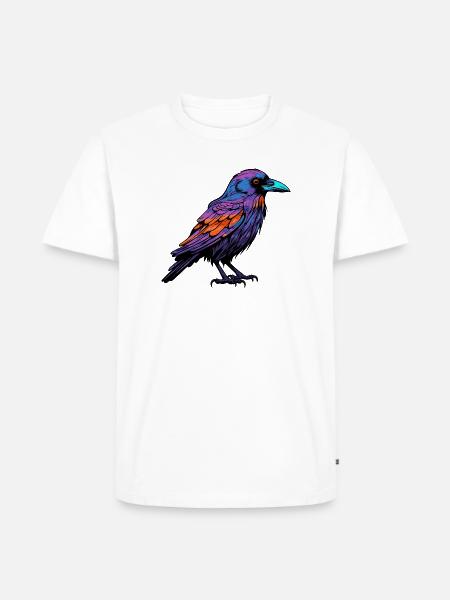 Neonrabe Pracht - Männer Premium Bio T-Shirt - Weiß