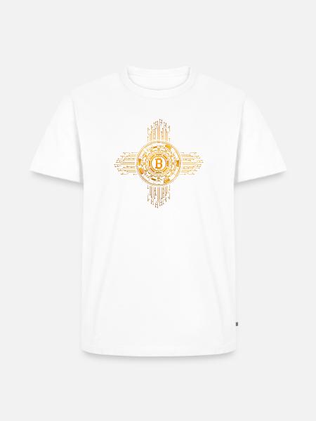 motiv_digitalbit - Männer Premium Bio T-Shirt - Weiß