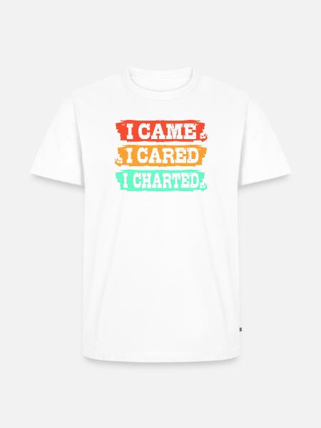 Notfall Krankenschwester Ambulanz - Männer Premium Bio T-Shirt - Weiß