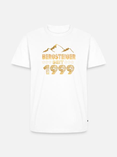 1999 - Männer Premium Bio T-Shirt - Weiß