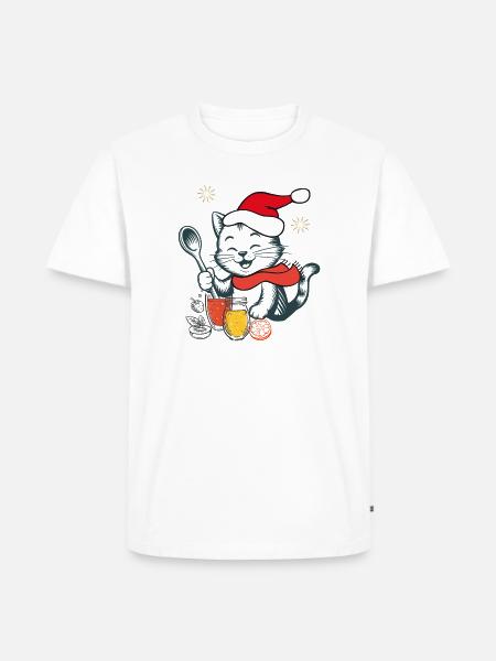 Christmas Party - Männer Premium Bio T-Shirt - Weiß