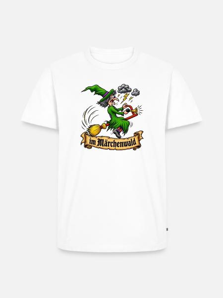 1000188454 - Männer Premium Bio T-Shirt - Weiß
