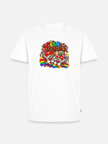 1000208493 - Männer Premium Bio T-Shirt - Weiß
