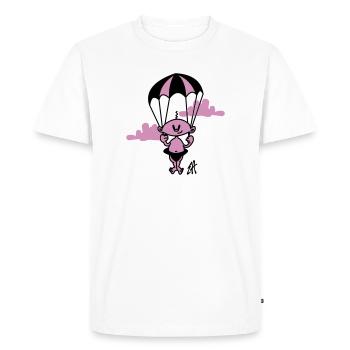 bébé - T-shirt Premium bio Homme - blanc - Devant - Nico (187cm)