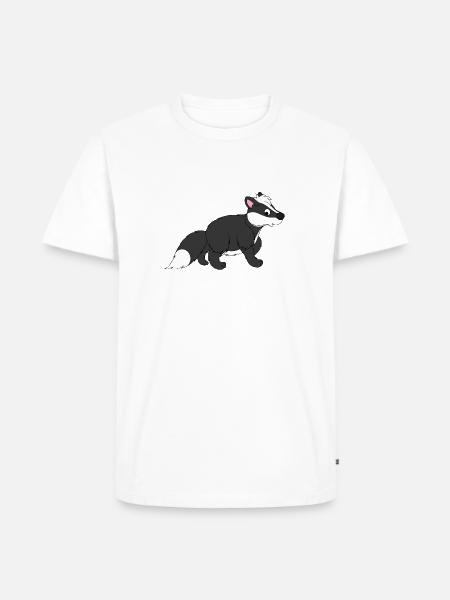 skunk - Men's Premium Organic T-Shirt - white