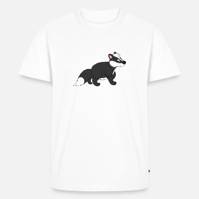 Putois - T-shirt Premium bio Homme - blanc