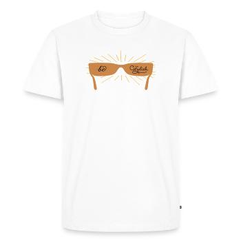 be stylish with sunglasses - Men's Premium Organic T-Shirt - white - Front - Nico (187cm)