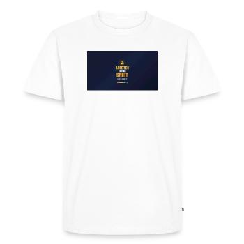 Travaillez pour ne pas tomber en panne de carburant - T-shirt Premium bio Homme - blanc - Devant - Nico (187cm)