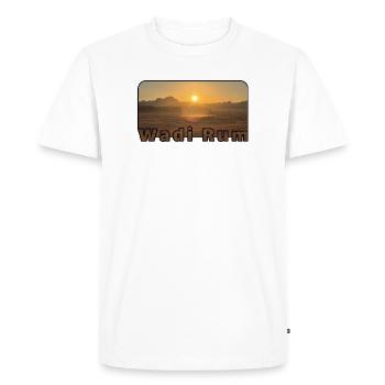 Wadi Rum Sunset - T-shirt Premium bio Homme - blanc - Devant - Nico (187cm)