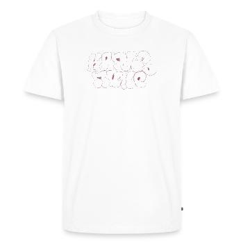 Karlsruhe Vomisse - T-shirt Premium bio Homme - blanc - Devant - Nico (187cm)