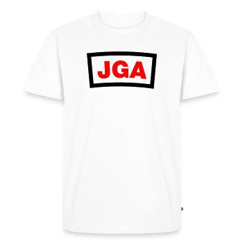 Bachelor Party - Men's Premium Organic T-Shirt - white - Front - Nico (187cm)