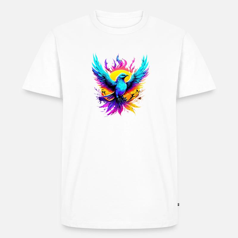 mockingbird - Männer Premium Bio T-Shirt - Weiß