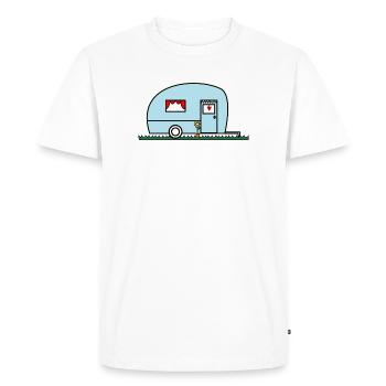 HOLIDAY. HAPPY HOLIDAYS. MISTRESS. MASTER. TEACHER - Men's Premium Organic T-Shirt - white - Front - Nico (187cm)