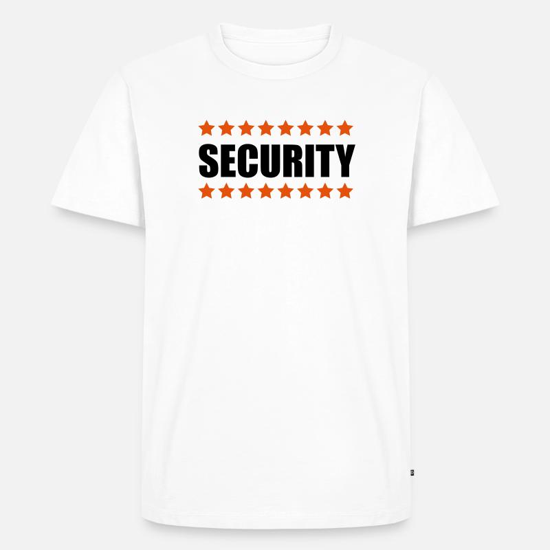 Security - T-shirt Premium bio Homme - blanc