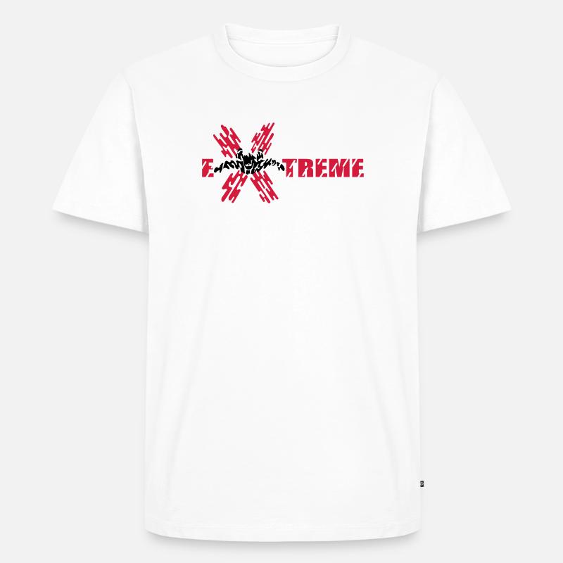 skydiver extreme - Männer Premium Bio T-Shirt - Weiß