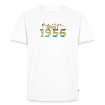 70e anniversaire Édition Limitée (SCR) 04/1956 - T-shirt Premium bio Homme - blanc - Devant - Nico (187cm)
