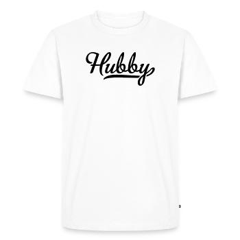 Mari - T-shirt Premium bio Homme - blanc - Devant - Nico (187cm)