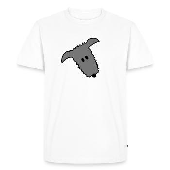 Irish Wolfhound - Men's Premium Organic T-Shirt - white - Front - Nico (187cm)