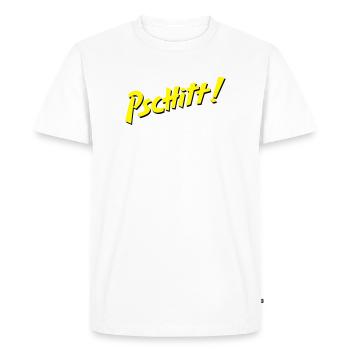 Pschitt Citron - T-shirt Premium bio Homme - blanc - Devant - Nico (187cm)