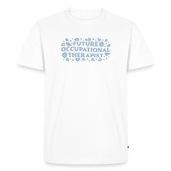 Future occupational therapist ot student aesthetic - Men's Premium Organic T-Shirt - white - Front - Nico (187cm)
