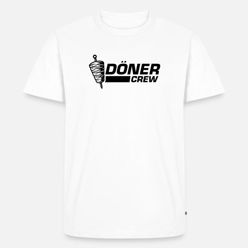 Döner Crew - Männer Premium Bio T-Shirt - Weiß