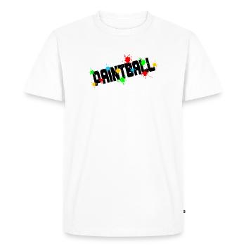 Logo de paintball - T-shirt Premium bio Homme - blanc - Devant - Nico (187cm)