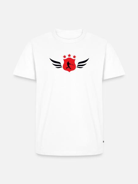 Baseball - Sport - T-shirt Premium bio Homme - blanc