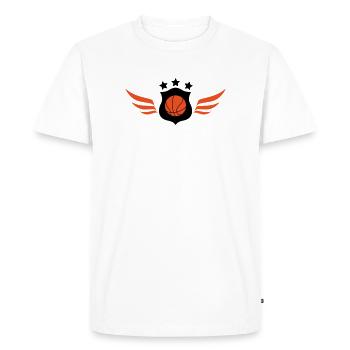 Basketball forever – dunk court competition sport - Men's Premium Organic T-Shirt - white - Front - Nico (187cm)