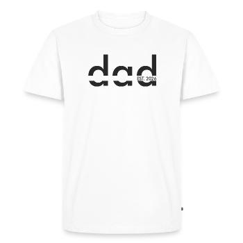 Dead EST 2026 Graphic - Men's Premium Organic T-Shirt - white - Front - Nico (187cm)