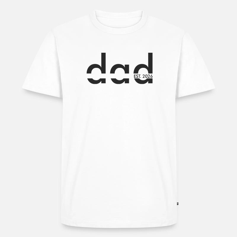 Dead EST 2026 Graphic - Männer Premium Bio T-Shirt - Weiß