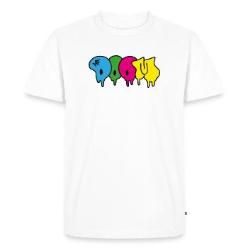 DOOM Hip Hop RAP USA NYC Graffiti Music - Men's Premium Organic T-Shirt - white - Front - Nico (187cm)