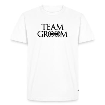 équipe marié bachelor party bachelor party fei - T-shirt Premium bio Homme - blanc - Devant - Nico (187cm)