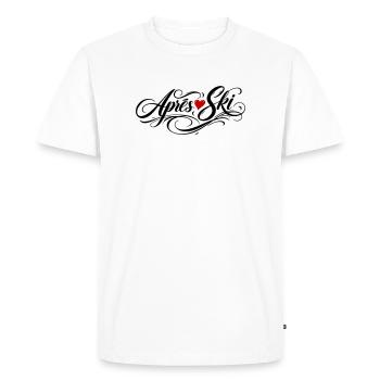 Après Ski Love - T-shirt Premium bio Homme - blanc - Devant - Nico (187cm)