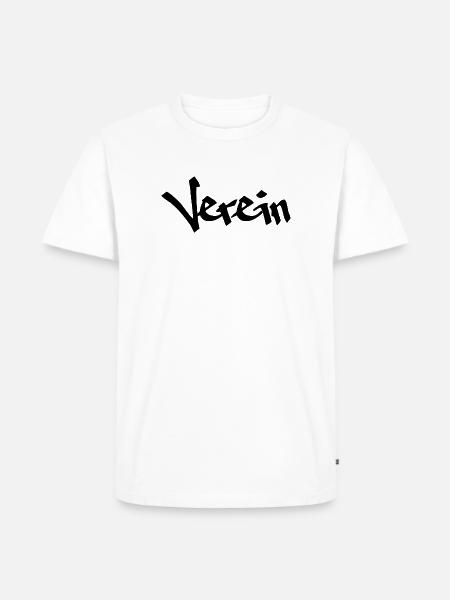 Verein - Männer Premium Bio T-Shirt - Weiß