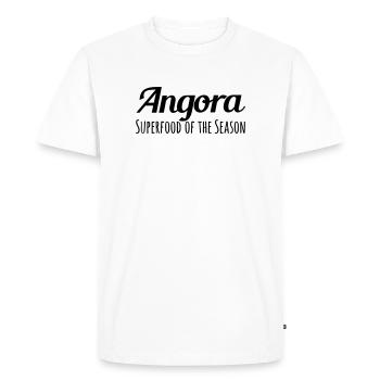 Superfood de la saison - T-shirt Premium bio Homme - blanc - Devant - Nico (187cm)
