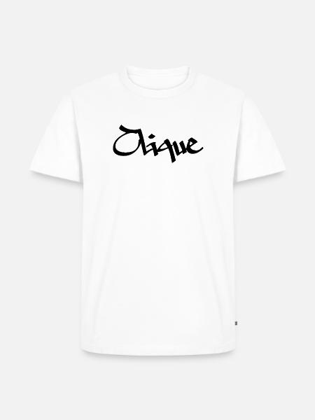 Clique 2 - Männer Premium Bio T-Shirt - Weiß