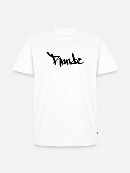 Runde - Männer Premium Bio T-Shirt - Weiß